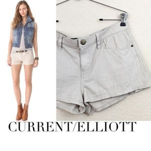 Current/Elliott boyfriend leather shorts